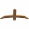 Ekena Millwork Bellingham Timber Gable Bracket, Western Red Cedar, 36"W x 16"H x 1 1/2"D x 3 1/2"F, 11/12 Pitch GBW036X16X0204BEL00SWR - alternate 2